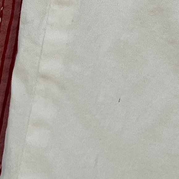 Calvin Klein women’s size 12 capri lightly stretchy white Jeans / Pants - Picture 12 of 13